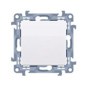 SIMON 10 WC-P1xxxxx-01-11xx Przycisk bez piktogramu (moduł) 10AX, 250V~, zaciski śrubowe; biały
